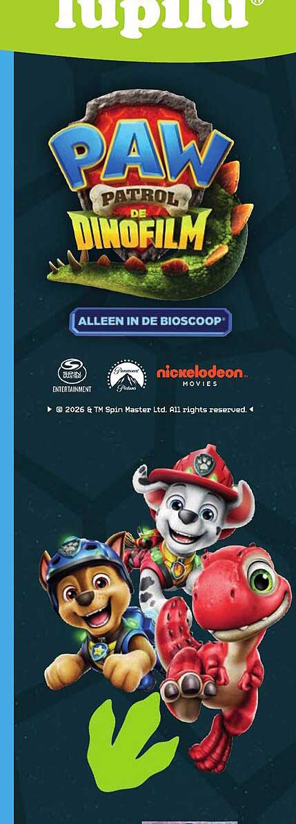 PAW Patrol De Dino Film ALLEEN IN DE BIOSCOOP