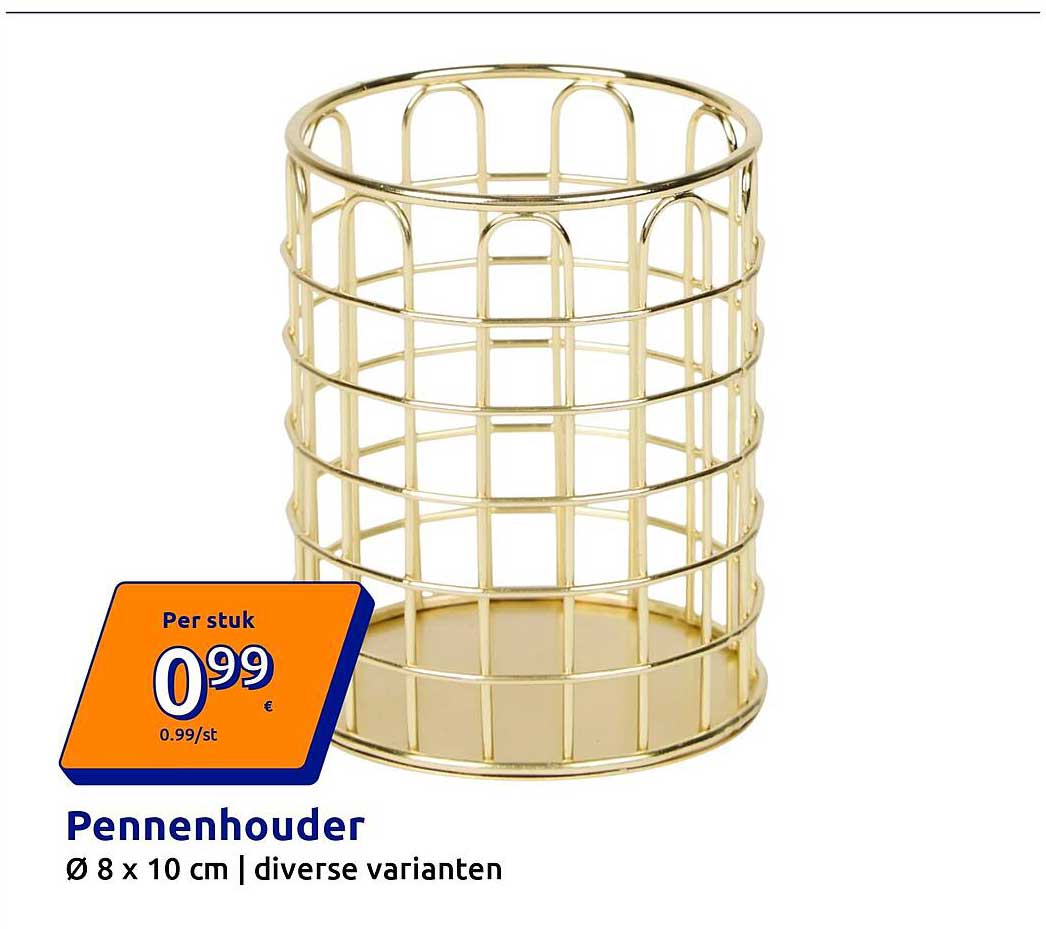 Pennenhouder Ø 8 x 10 cm | diverse varianten