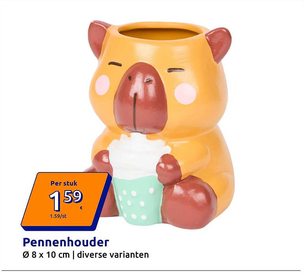 Pennenhouder Ø 8 x 10 cm | diverse varianten
