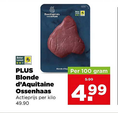 PLUS Blonde d’Aquitaine Ossenhaas