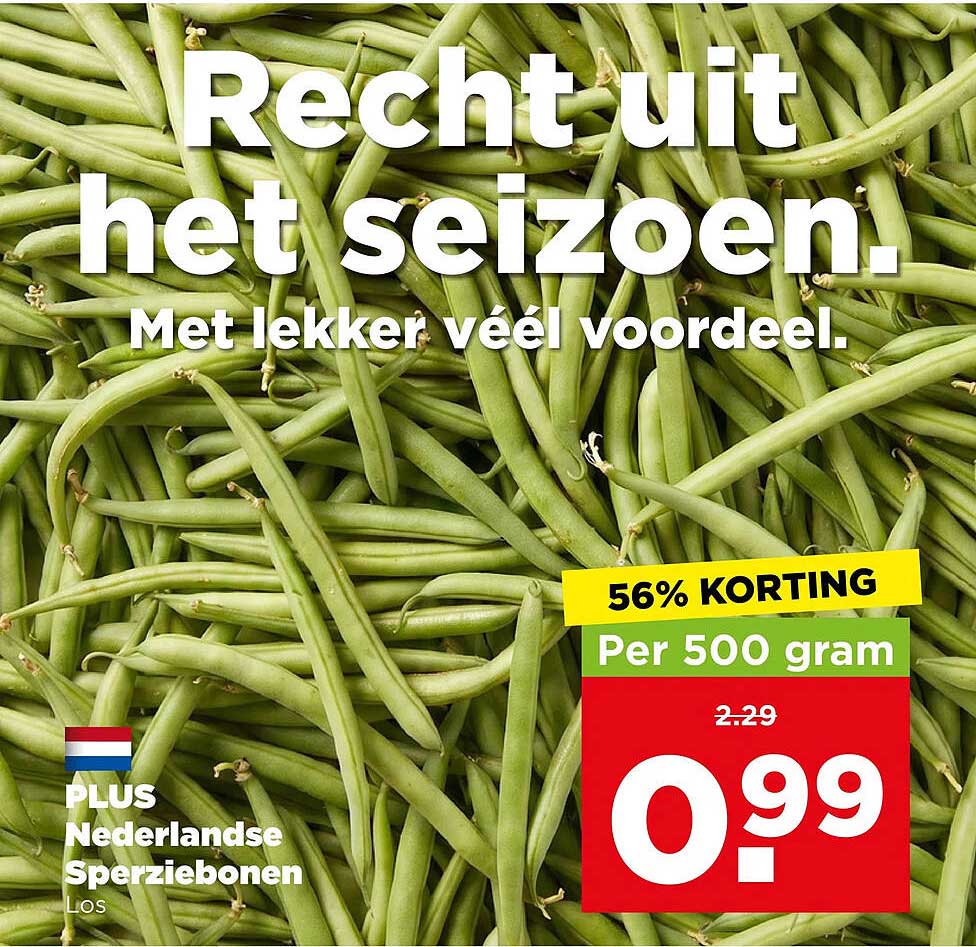 PLUS Nederlandse Sperziebonen Los