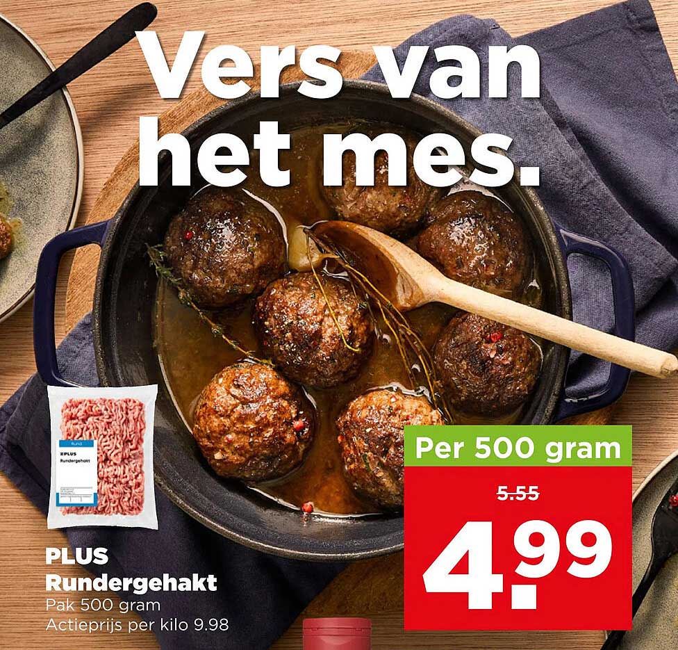 PLUS Rundergehakt