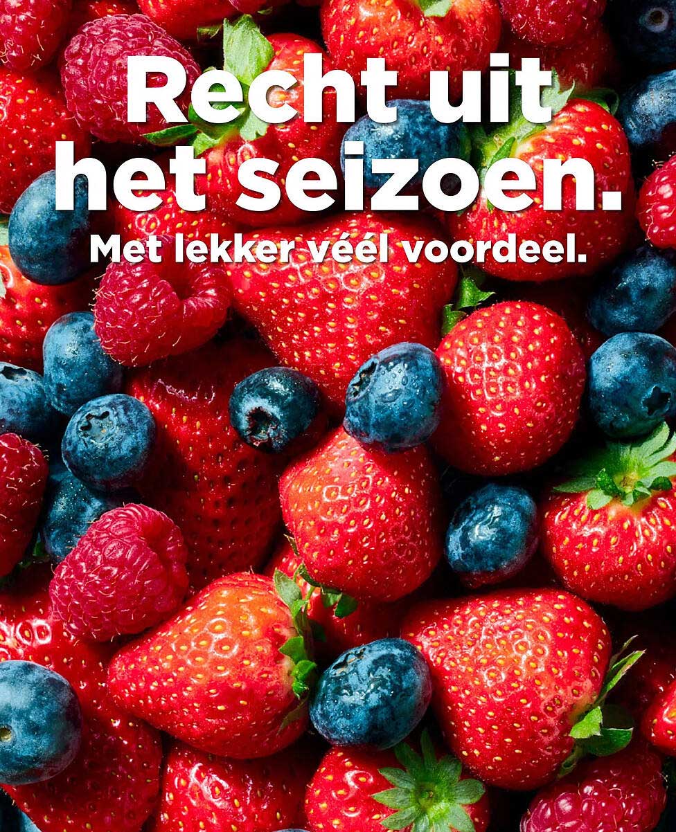 Recht uit het seizoen. Met lekker veel voordeel.