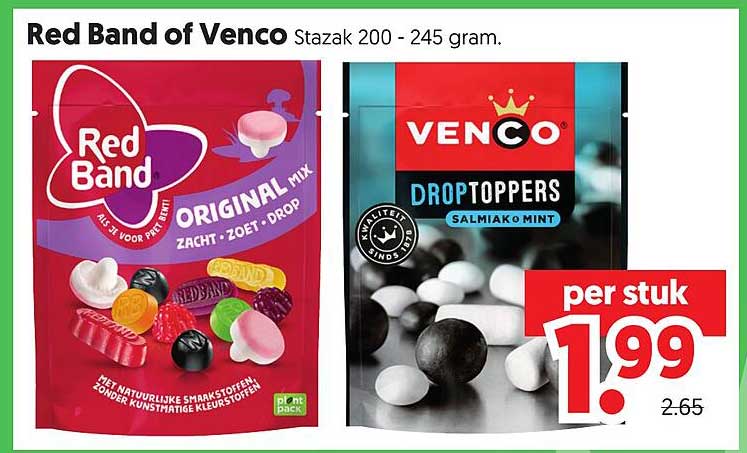 Red Band of Venco Stazak 200 - 245 gram