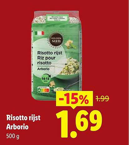 Risotto rijst Arborio