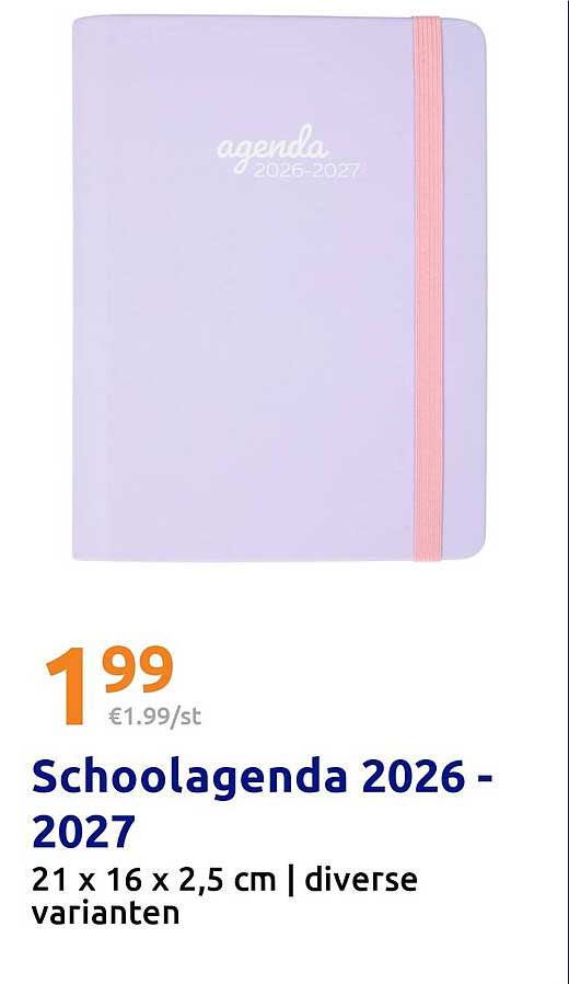 Schoolagenda 2026 - 2027