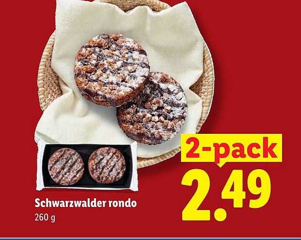 Schwarzwalder rondo 2-pack