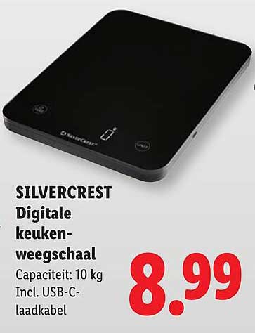 SILVERCREST Digitale keuken-weegschaal