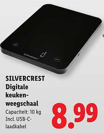 SILVERCREST Digitale keuken-weegschaal
