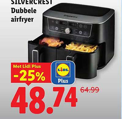 SILVERCREST Dubbele airfryer