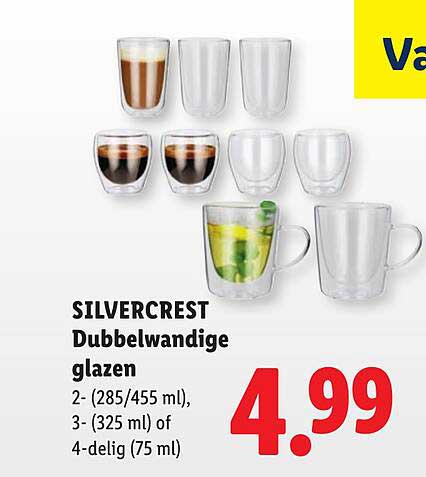 SILVERCREST Dubbelwandige glazen