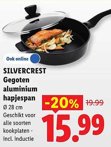 SILVERCREST Gietaluminium hapjespan Ø 28 cm