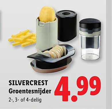 SILVERCREST Groentesnijder 2-, 3- of 4-delig