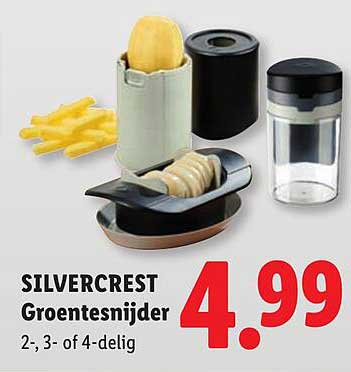 SILVERCREST Groentesnijder 2-, 3- of 4-delig