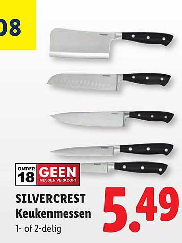 SILVERCREST Keukenmessen 1- of 2-delig