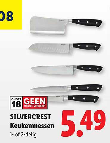 SILVERCREST Keukenmessen 1- of 2-delig