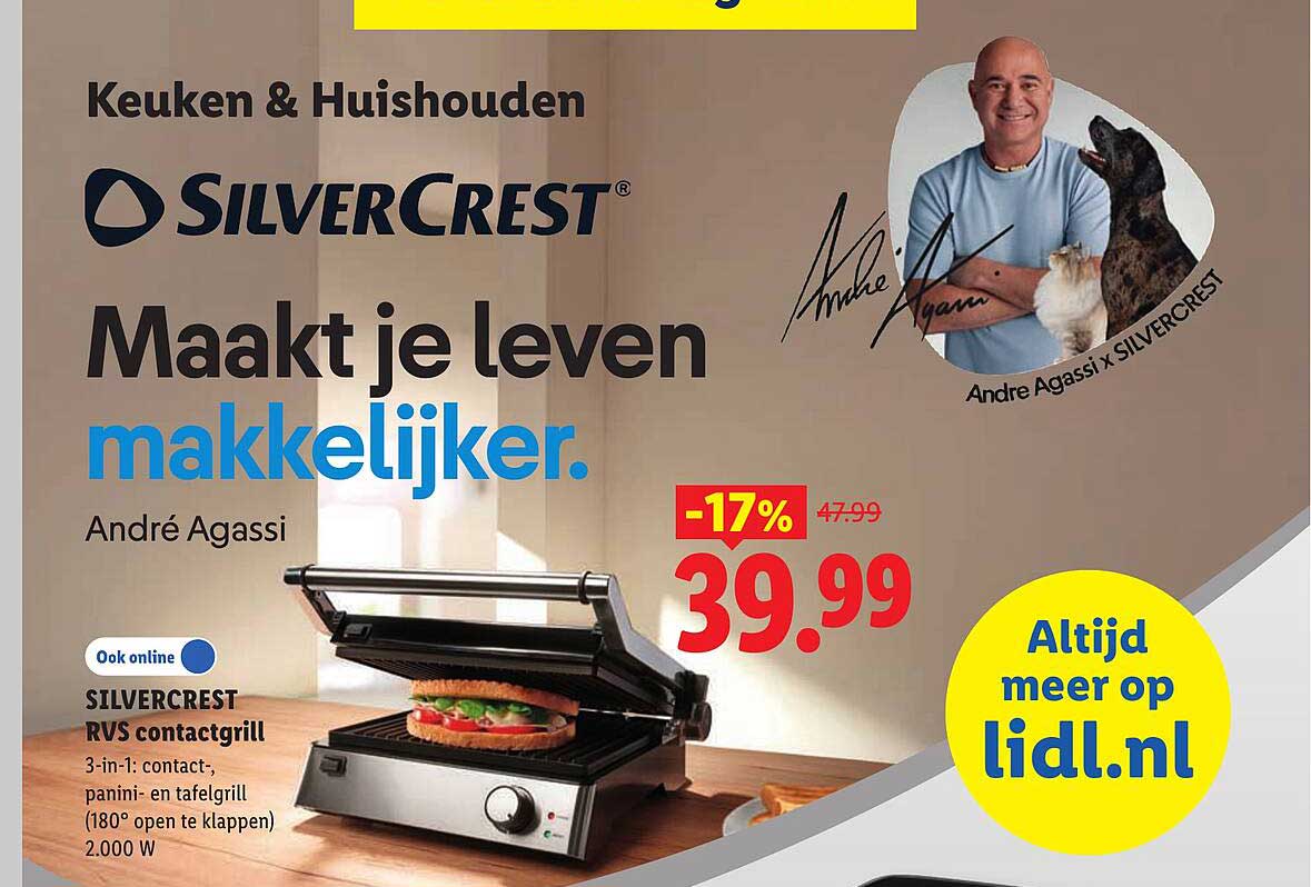 SILVERCREST RVS contactgrill