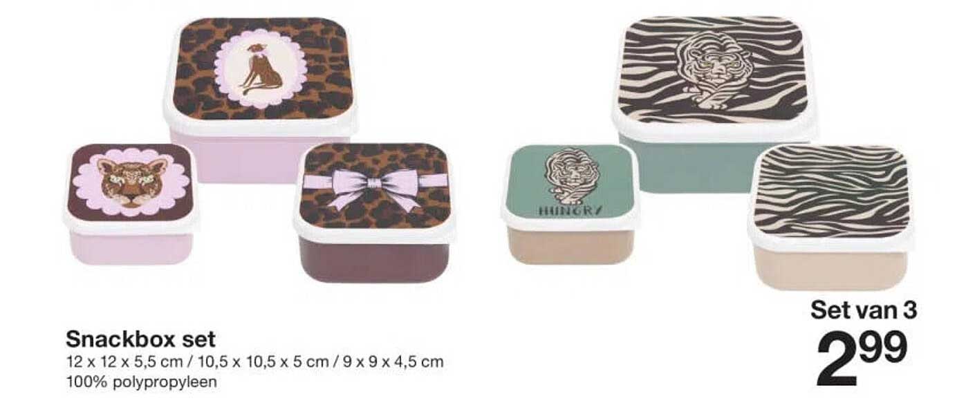 Snackbox set
