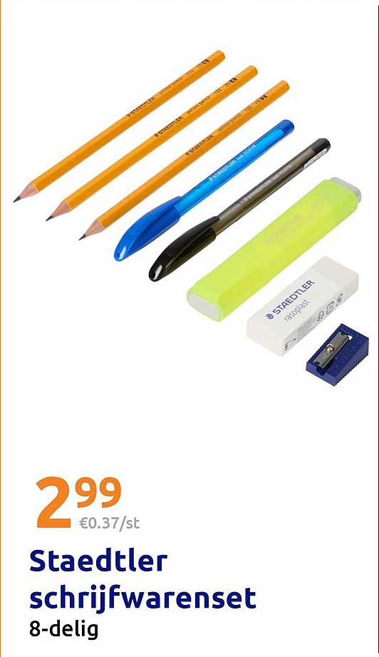 Staedtler schrijfwarenset 8-delig