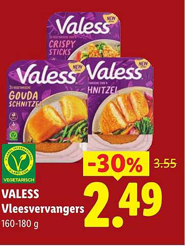 VALESS Vleesvervangers -30%