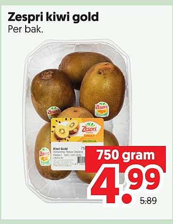 Zespri kiwi gold Per bak.