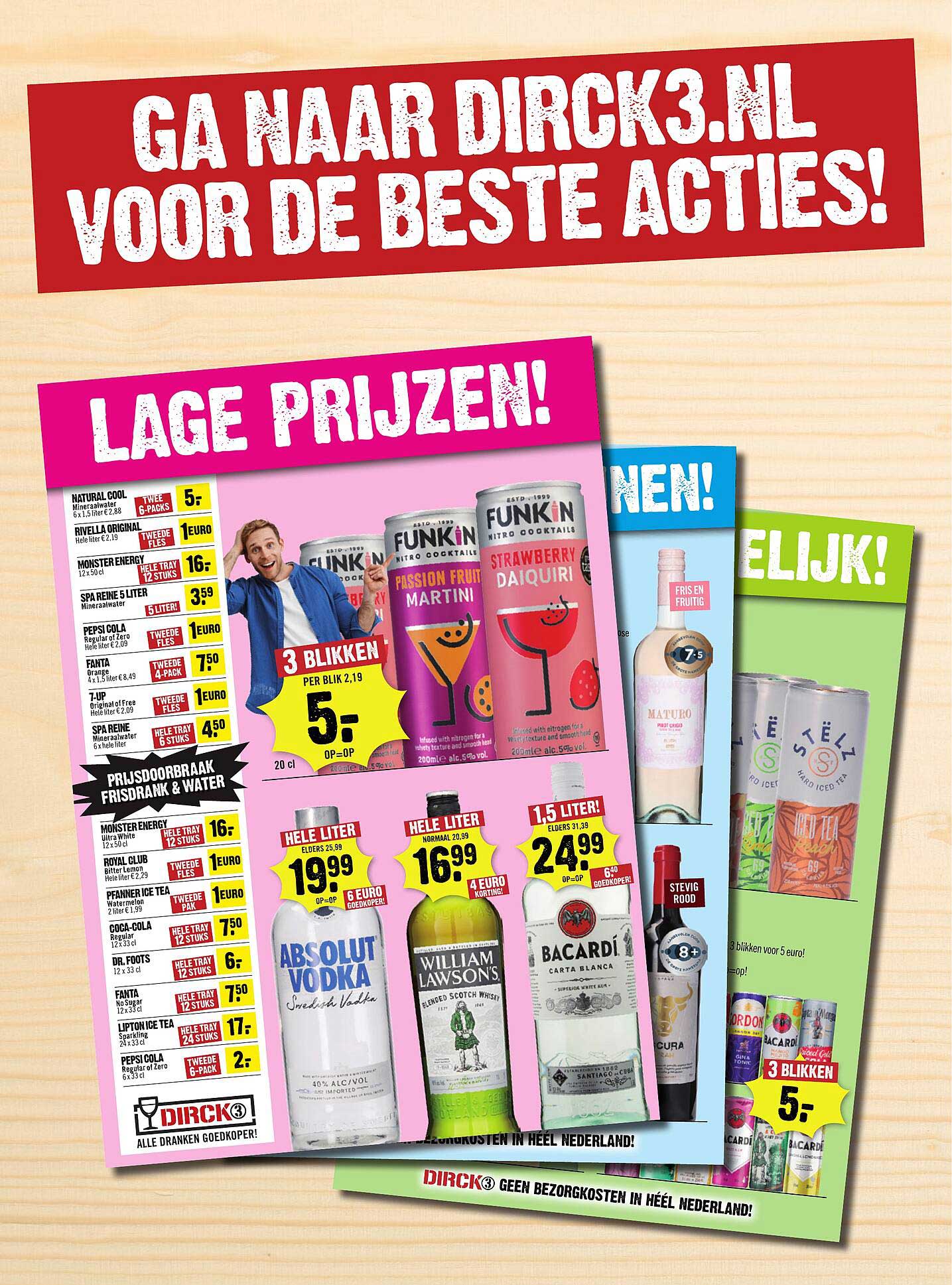 3 blikken FUNKIN' Nitro Cocktails voor €5,-