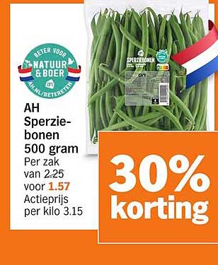 AH Sperziebonen 500 gram
