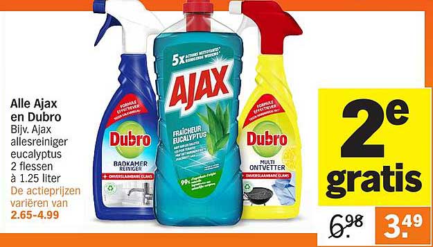 Alle Ajax en Dubro