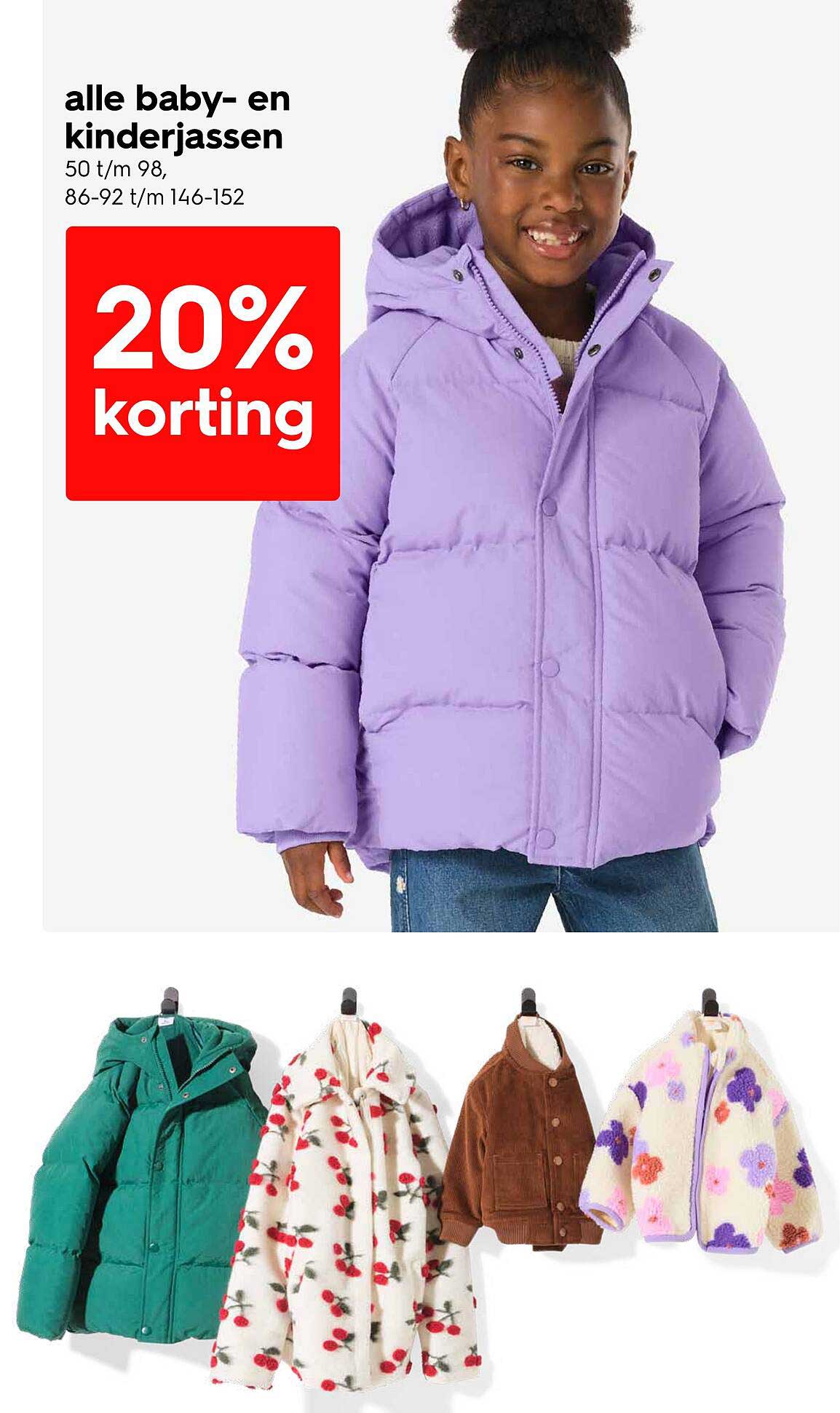 alle baby- en kinderjassen