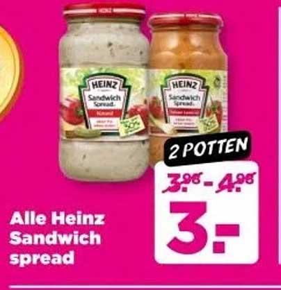 Alle Heinz Sandwich spread