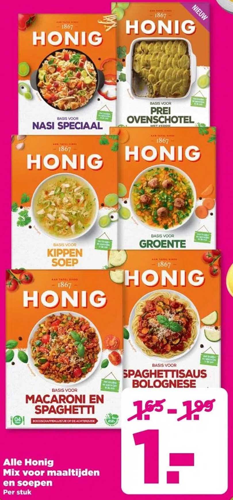 Alle Honig Mix voor maaltijden en soepen