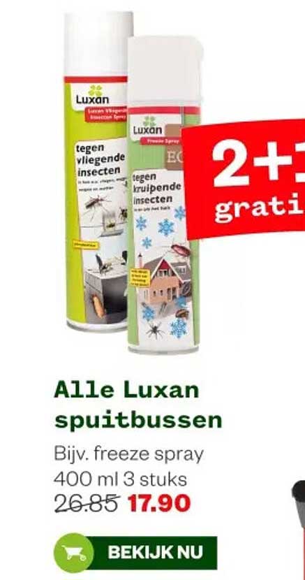 Alle Luxan spuitbussen