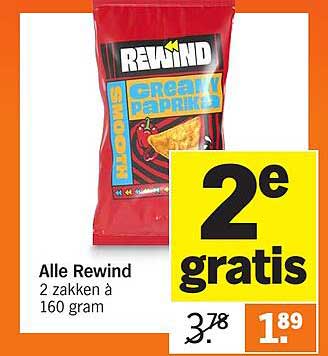 Alle Rewind 2 zakken à 160 gram