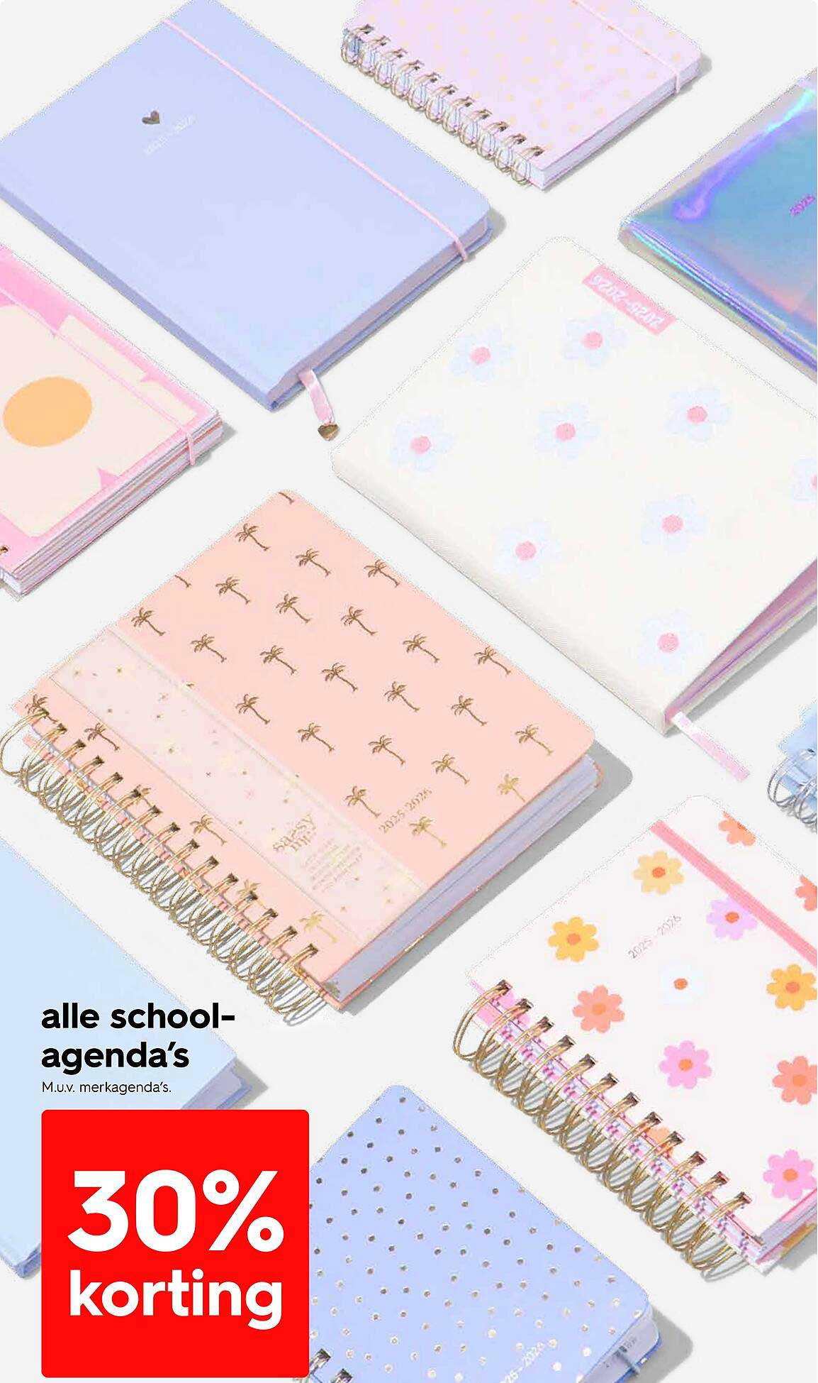 alle school-agenda's M.u.v. merkagenda's.