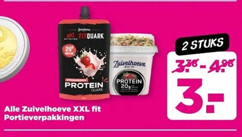 Alle Zuivelhoeve XXL fit Portieverpakkingen