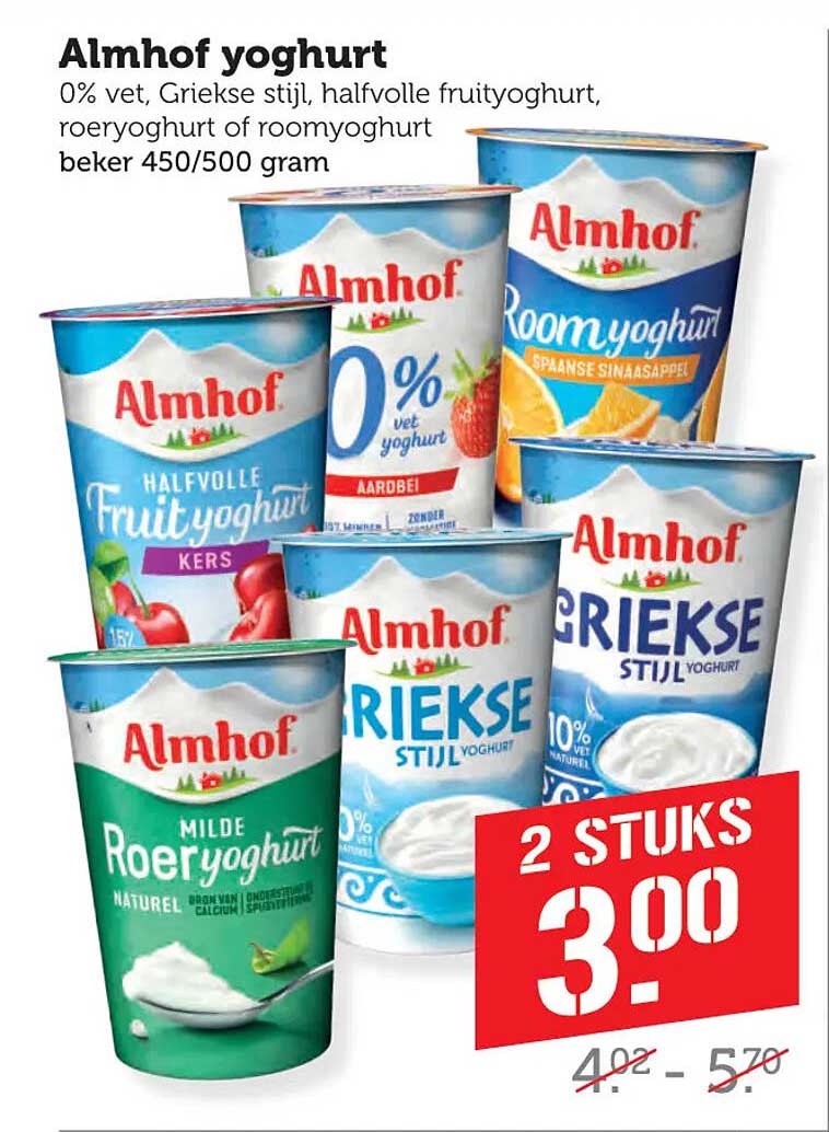 Almhof yoghurt