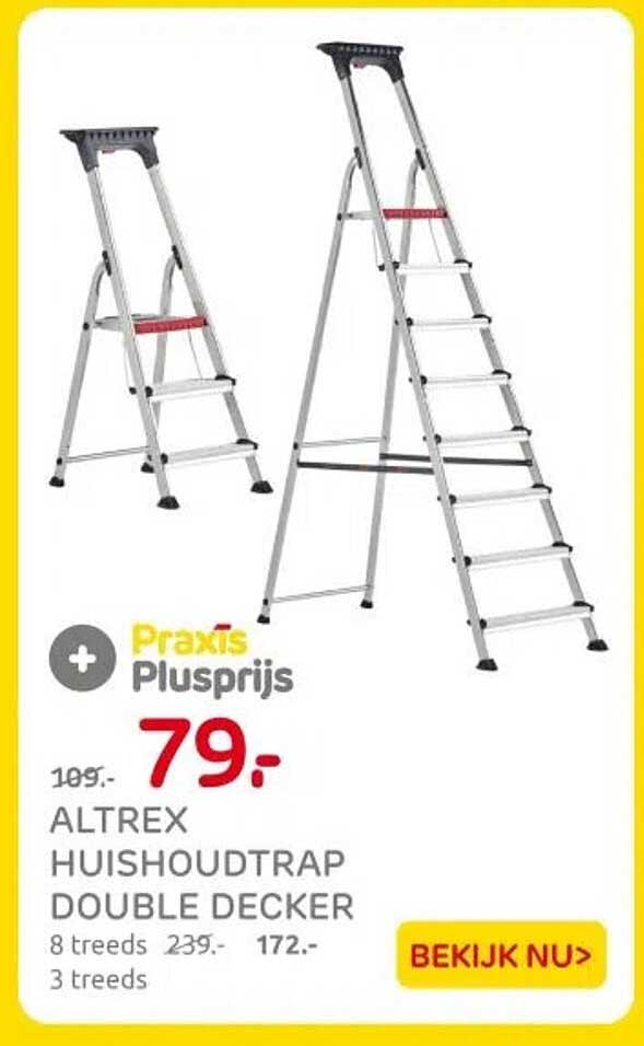 ALTREX HUISHOUDTRAP DOUBLE DECKER