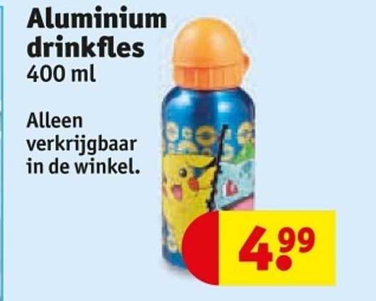 Aluminium drinkfles 400 ml