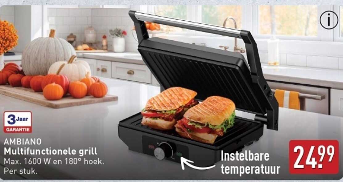 AMBIANO Multifunctionele grill