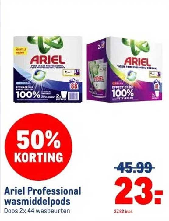 Ariel Professional wasmiddelpods