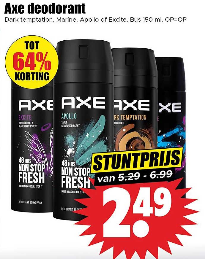 Axe deodorant