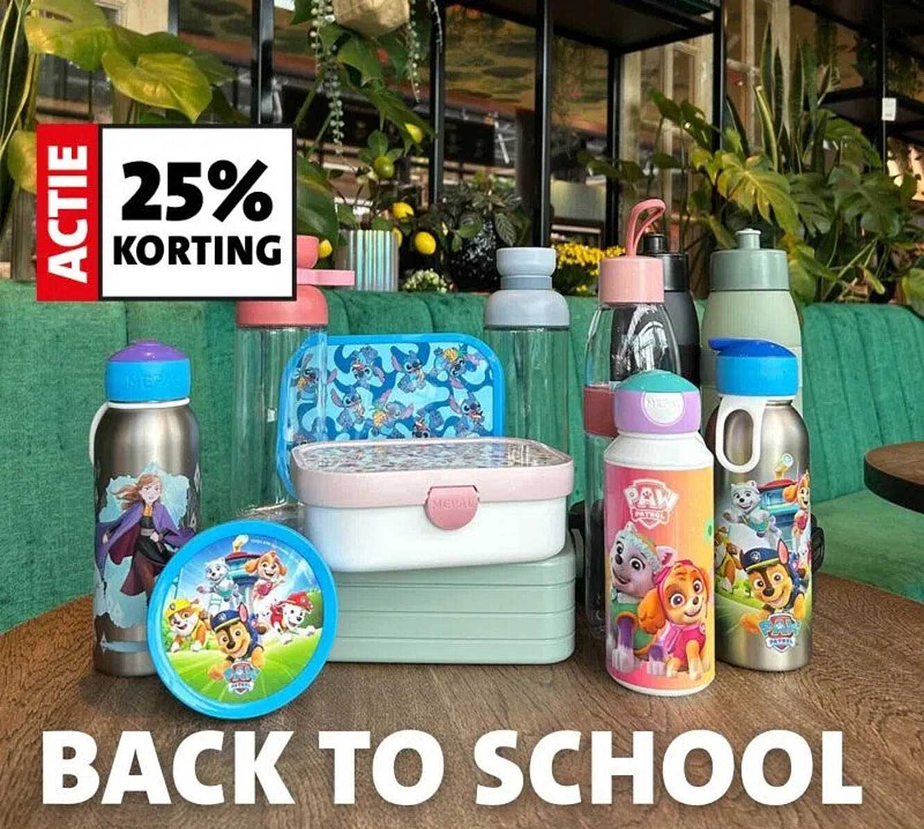 Back to School - 25% korting