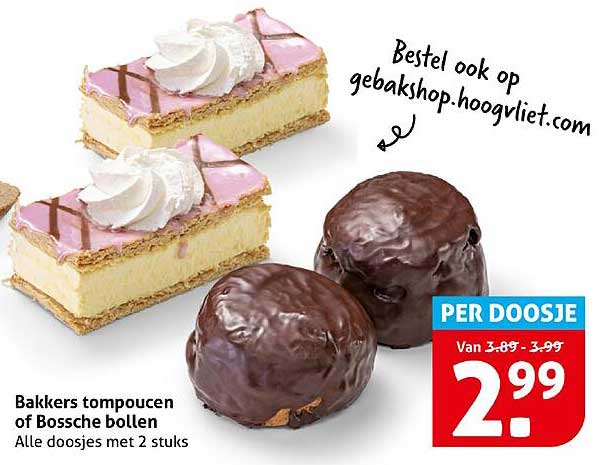 Bakkers tompoucen of Bossche bollen