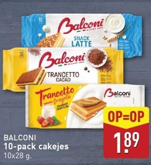 BALCONI 10-pack cakejes