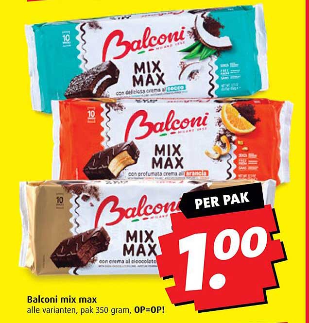 Balconi mix max