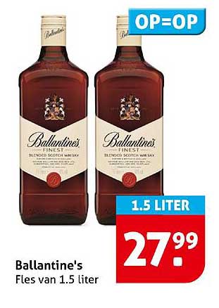 Ballantine's Fles van 1.5 liter