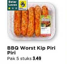 BBQ Worst Kip Piri Piri