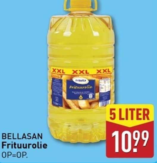 BELLASAN Frituurolie 5 Liter