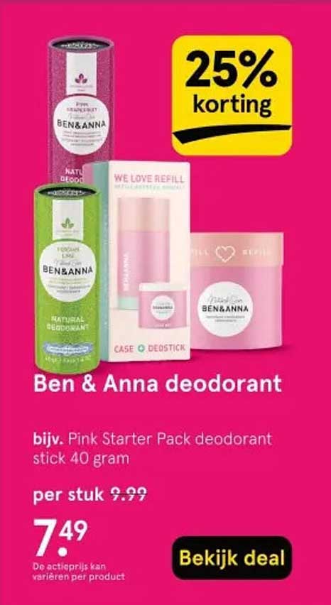 Ben & Anna deodorant