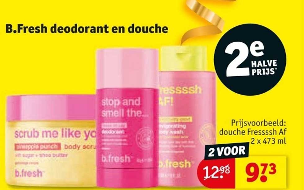 B.Fresh deodorant en douche